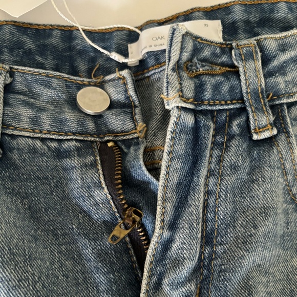 OAK+FORT Women’s Straight Leg Jeans XS - Picture 3 of 4